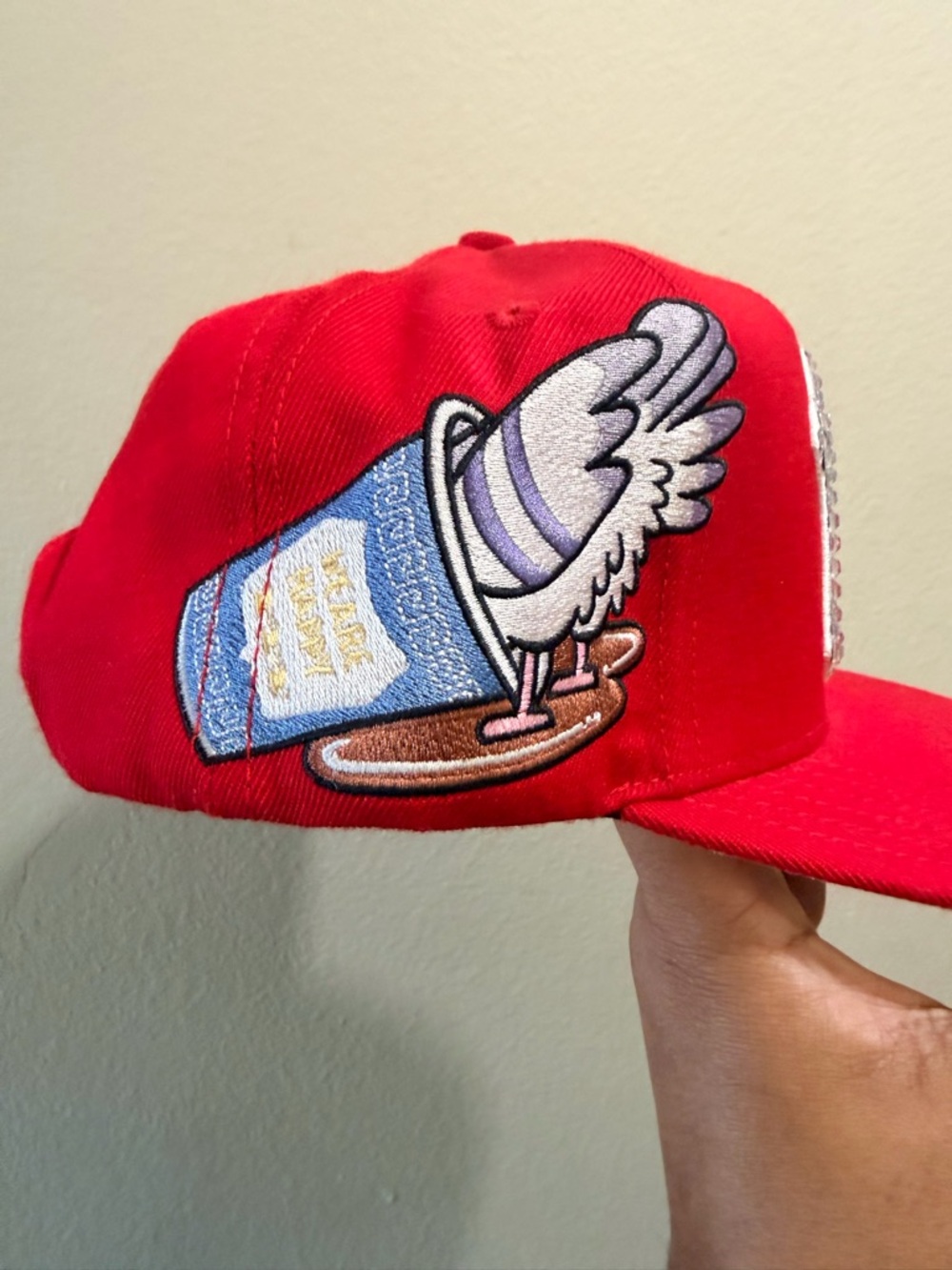 Custom Yankees snapback with Rhinestone - Picture 3 of 5